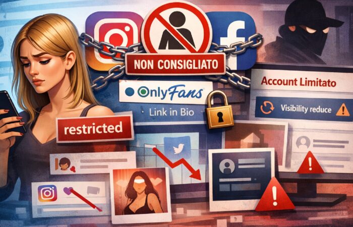OnlyFans e social: perché Instagram e Facebook limitano la tua visibilità (anche senza violazioni evidenti)